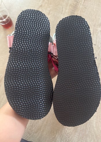 Polaris Pembe Bağcıksız Kadın Dolgu Topuklu Sandalet