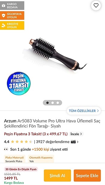 Arzum pro fön