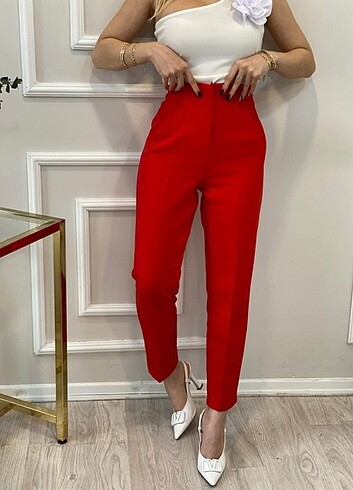 m Beden Zara Yüksek Bel Pensli Pantolon