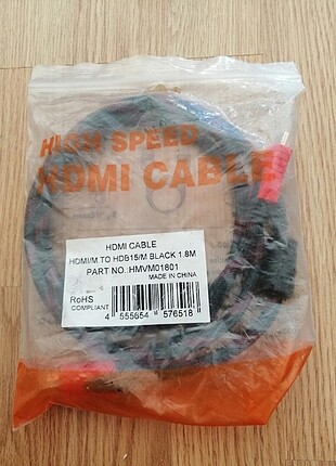 HDMI Kablo 1.8 m