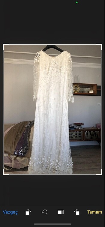 Kadın nikah mevlüd elbisesi