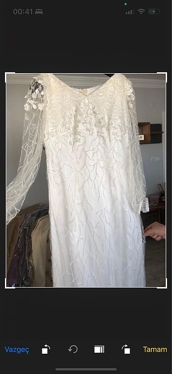 38 Beden Kadın nikah mevlüd elbisesi