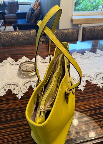  Beden Michael Kors Sarı Deri Kadın Çanta