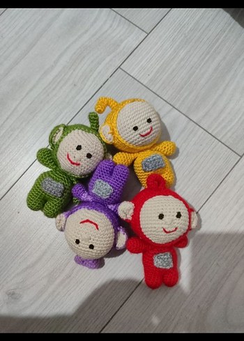Renkli El Örgüsü Teletubbies Oyuncakları