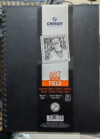 Canson artbook field a4 eskiz defteri 