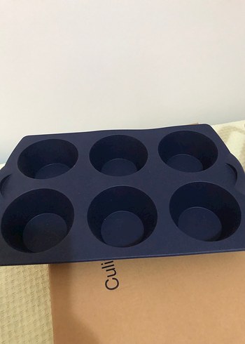 Tupperware silikon muffin pişirme kabı