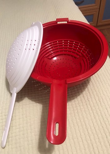 Tupperware Tupperware çift süzgeç