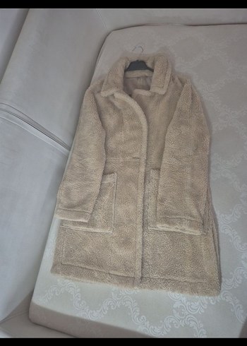 Bej Kadın Fabrika marka bayan kaban - Görsel 5