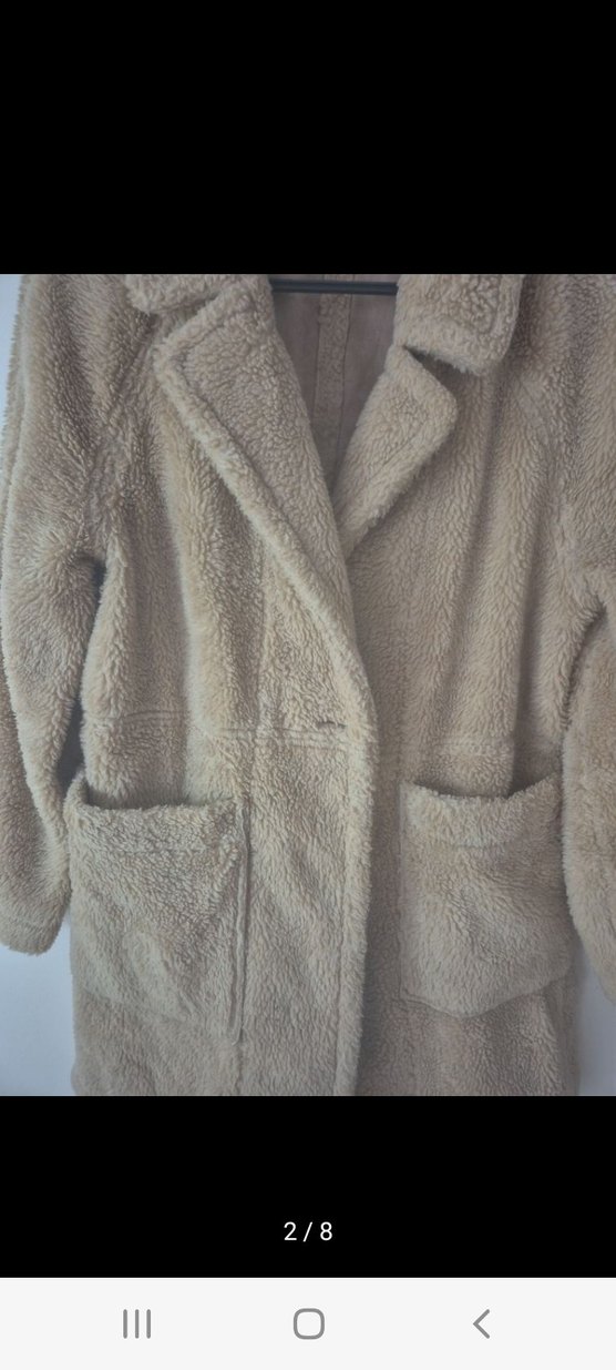 Bej Kadın Fabrika marka bayan kaban - Görsel 2