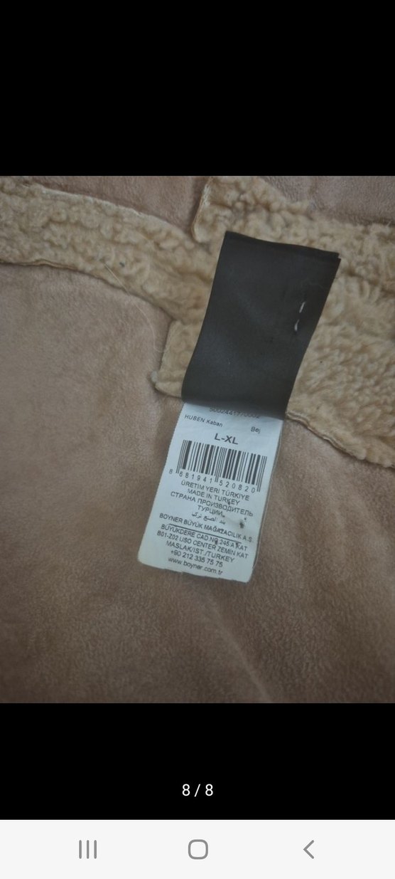 Bej Kadın Fabrika marka bayan kaban - Görsel 3