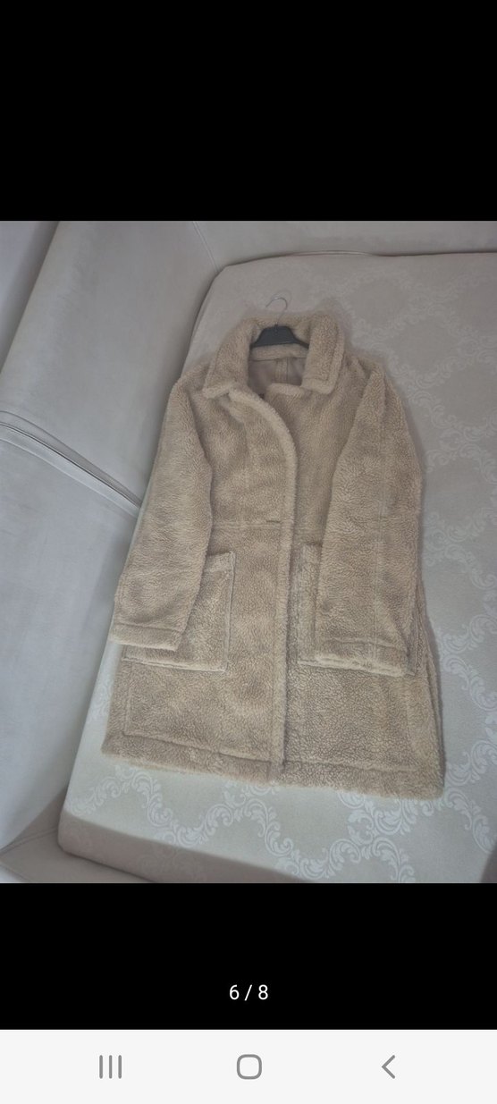 Bej Kadın Fabrika marka bayan kaban - Görsel 5