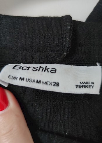 m Beden Siyah Triko Kadın Sweatshirt