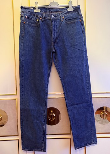 Levis Koyu Mavi Denim Jean