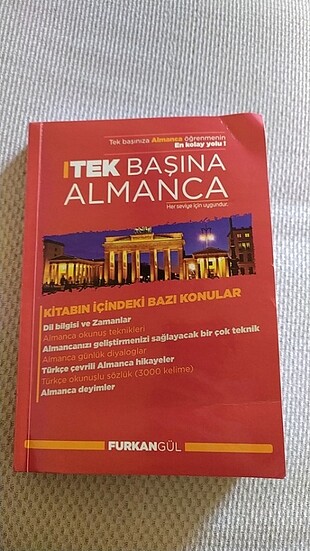 Almanca öğrenme kitabı