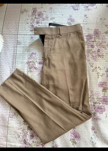 Bej Modern Klasik Erkek Takım Elbise Ted Davıd - Görsel 5