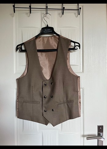 Bej Modern Klasik Erkek Takım Elbise Ted Davıd - Görsel 3