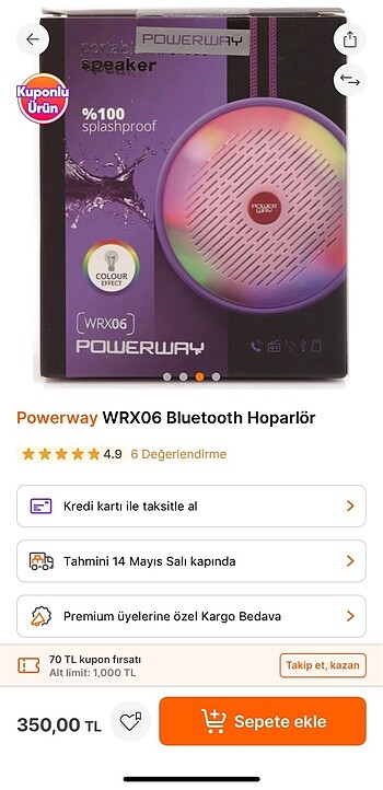 Bluetooth hoparlör