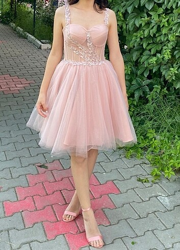 s Beden Pudra mini elbise