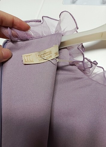 Lila kat kat abiye ve hazır - Görsel 11