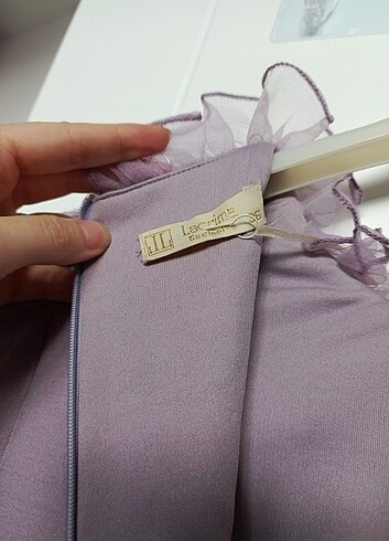 Lila kat kat abiye ve hazır - Görsel 12