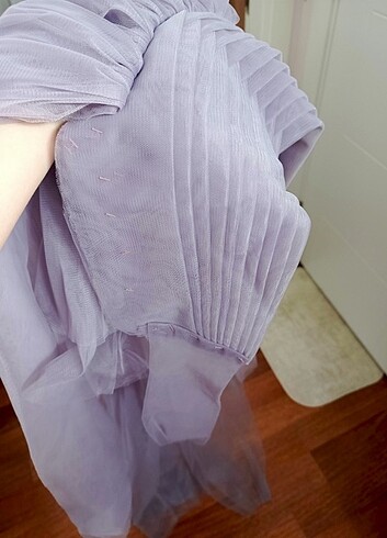 Lila kat kat abiye ve hazır - Görsel 14