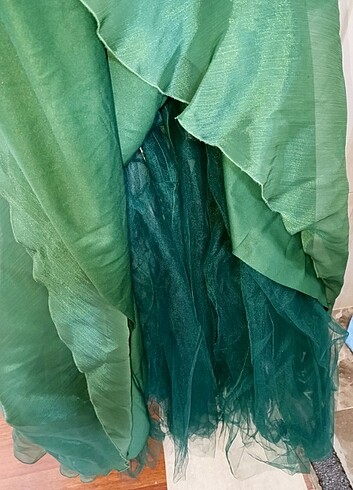 Yeşil abiye - Görsel 5