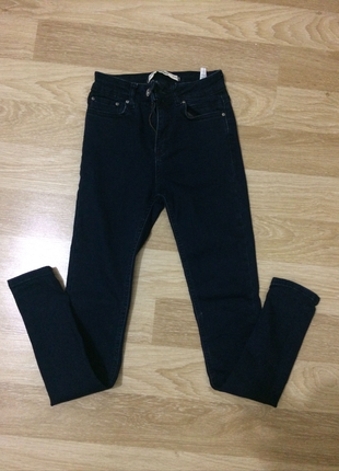 27 Beden mavi Renk High rise Skinny
