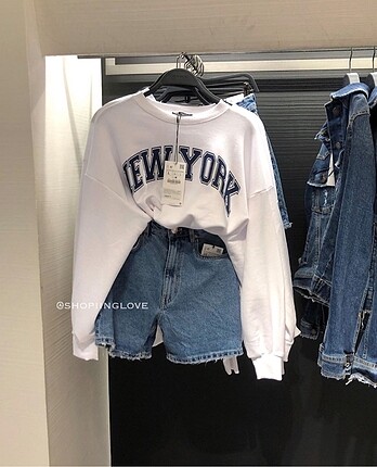 Zara yeni sezon sweatshirt