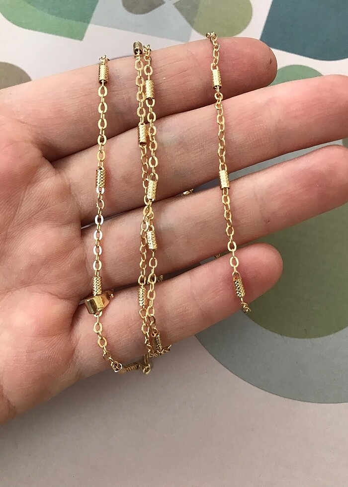 Kararma yapmaz gold kolye - Görsel 4