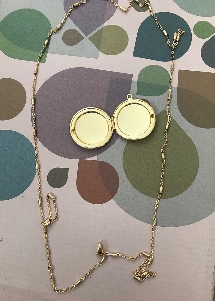 Kararma yapmaz gold kolye - Görsel 2