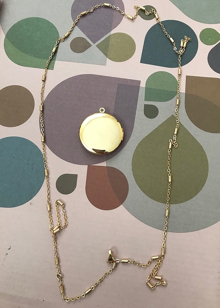 Kararma yapmaz gold kolye - Görsel 3