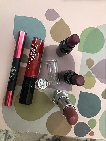Maybelline 5 adet ruj
