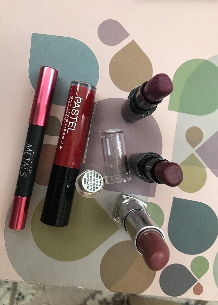 5 adet ruj - Görsel 2