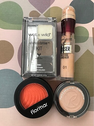 Maybelline Makyaj malzemelerim