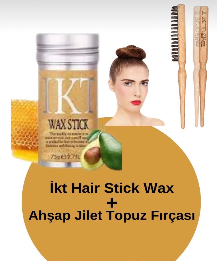 KT Wax Stick Ve Fırçası ile Ikt orıjınal marka yenıdır - Görsel 4