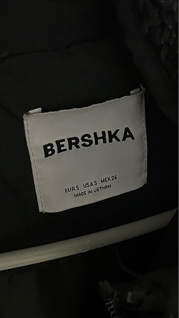 s Beden Bershka peluş mont