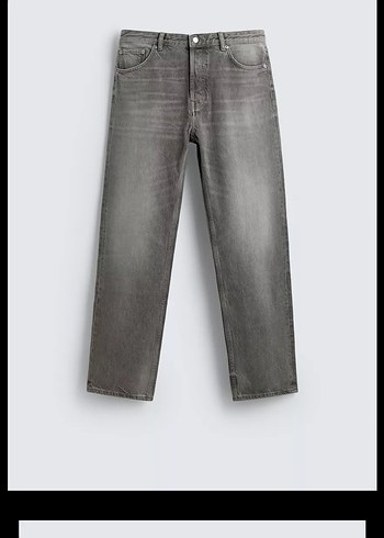 Gri Casual ERKEK Denim Pantolon - Görsel 2