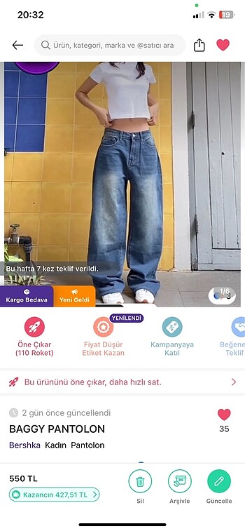 BAGGY PANTOLON