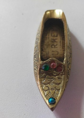 Beden Vintage pirinç kültablası