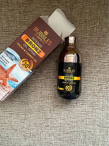 Beden Renk Bubbles bronzlaştırıcı güneş yağı