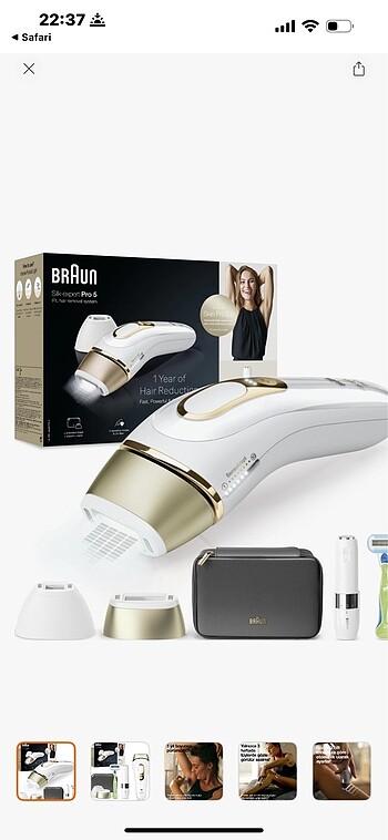 Braun pro 5 lazer BRAUN PL5146 IPL Silk·Expert Pro 5 2 Başlıklı 