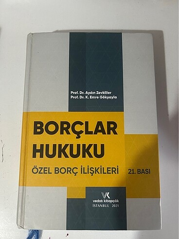 BORÇLAR HUKUKU ÖZEL İLİŞKİLER AYDIN ZEVKLİLER