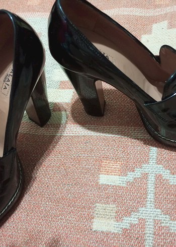 Alaia Paris, Siyah Tokalı Platform Topuklu Kadın Ayakkabı - Görsel 7