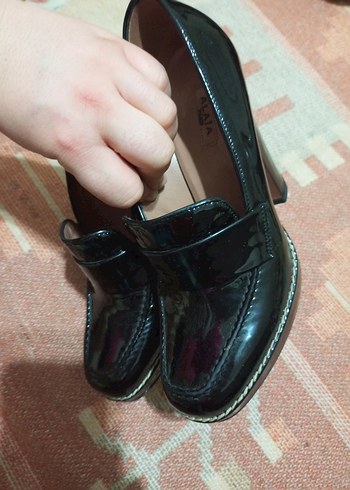 Alaia Paris, Siyah Tokalı Platform Topuklu Kadın Ayakkabı - Görsel 4