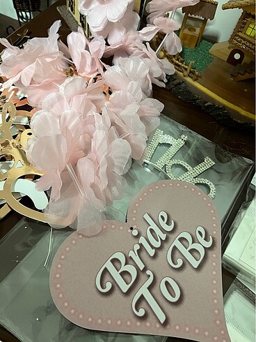 Bride to be malzemeleri