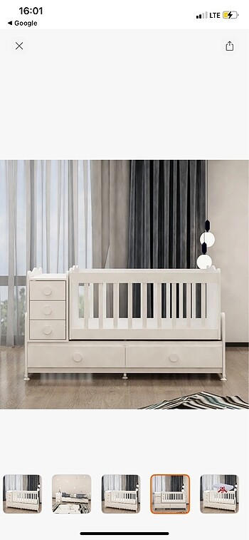 Büyüyebilen Bebek Beşiği