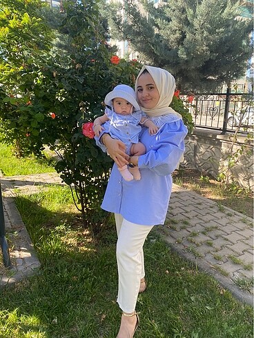 Anne kız bebek kombin