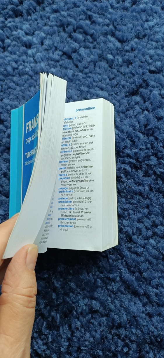 Fransızca-Türkçe Cep Sözlüğü - Görsel 3