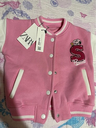 Zara kolej ceket snoppy