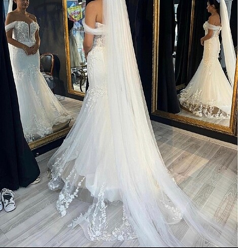 Balık Model Gelinlik - Görsel 4